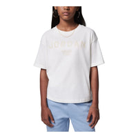 (GS) Air Jordan Essentials Graphic T-shirt 'Summit White' HQ8157-133