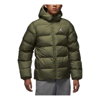 Air Jordan Brooklyn Puffer Jacket Asia Sizing 'Medium Olive' FV7318-222