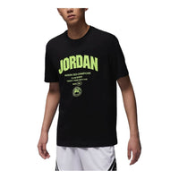 Air Jordan Sport Dri-FIT Graphic T-shirt Asia Sizing 'Black' FZ1926-010