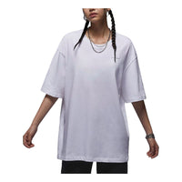 (WMNS) Air Jordan Essentials Oversized T-shirt Asia Sizing 'White' HM4373-100