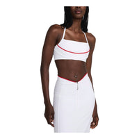 (WMNS) Nike x Jacquemus Sports Bra Asia Sizing 'White' FV5679-100