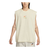 Nike Sportswear Graphic Tank Asia Sizing 'Coconut White' HM4455-113