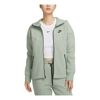 (WMNS) Nike Sportswear Tech Fleece Windrunner Full-Zip Hoodie Asia Sizing 'Jade Horizon' FB8339-370