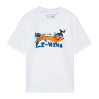Li-Ning Basketball Graphic T-shirt 'White' AHSS591-5