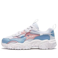 (GS) FILA Fluid Low-Top Sport Shoes 'White Blue Pink' K15G321131FWB