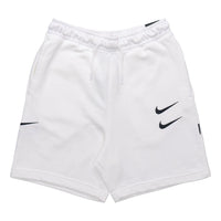 Nike Sportswear Swoosh Men's French Terry Shorts White CJ4882-100