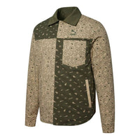 PUMA Paisley Woven Reversible Shacke Shirt 'Tan Green' 534972-12