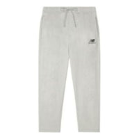 New Balance Logo Knit Sweatpants 'Grey' AMP23310-NTP