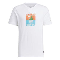 adidas Polygiene Graphic T-shirt Asia Sizing 'White' IS0271