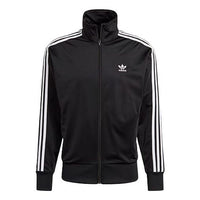 adidas originals Casual Cozy Stand Collar Jacket Black GN3521