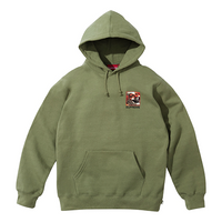 Supreme x Butthole Surfers Hooded Sweatshirt 'Olive Green Yellow' SUP-SS21-844
