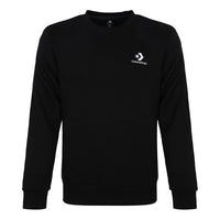 Converse Star Chevron EMB Crew Sweatshirt 'Black' 10008816-A01