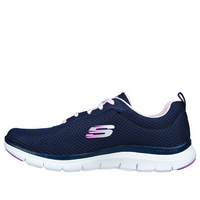 (WMNS) Skechers Flex Appeal 4.0 Brilliant View 'Navy' 149303-NVLV