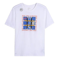 Nike Dri-Fit KD Durant Printing Quick Dry Short Sleeve White 923740-100