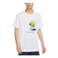 Nike Court Dri-FIT Slam T-Shirt 'White' FD0031-100