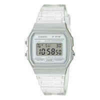 CASIO Couple Quartz Waterproof Sports Unisex Mens White Digital F91WS-7OS