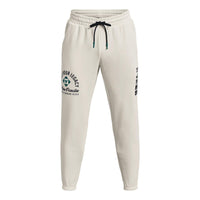 Under Armour Project Rock Heavyweight Terry Pants 'Ivory Black' 1377440-130