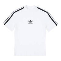 (WMNS) Balenciaga x adidas Shrunk T-Shirt 'White' 723782TNVP21156