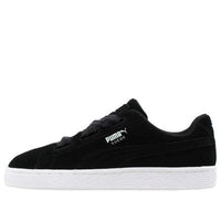 (GS) PUMA Suede Heart Sneakers Black/White 365009-03
