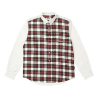 Palace Check Panel Chambray Shirt 'White' PLC23006