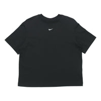 (WMNS) Nike Sportswear Essentials Embroidery Logo 'Black' CT2588-010