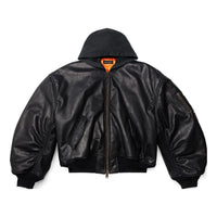 Balenciaga Hooded Bomber Jacket 'Black' 750953TOS171000