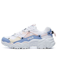 (WMNS) FILA Fluid Low Tops Sports Shoe White Blue Pink F12W114111FFL