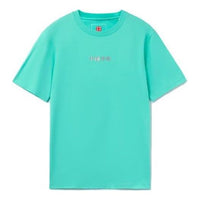 Li-Ning Sports Basketball Series Logo Printing Tee 'Aqua Green' AHSR855-5