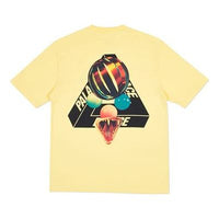 PALACE Sans Ferg T-Shirt Sunshine Yellow Glasses Back Logo Short Sleeve Unisex P18SS066