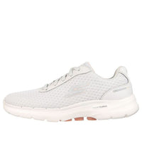 (WMNS) Skechers Go Walk 6 'Light Grey Pink' 124549-LGPK