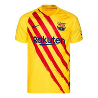 Nike FC Barcelona El Classico Stadium Mens Soccer Jersey 19/20 'Gold' CT2527-727