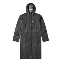 adidas Terrex_Wm 3L Jacket Casual Sports Long Hooded Jacket Black DU0810