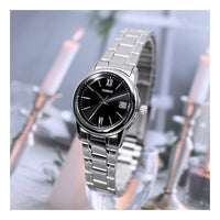 CASIO Waterproof Stainless Steel Strap Black Analog LTP-V002D-1B3