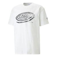 PUMA X Perks And Mini Graphic T-Shirt 'White' 538810-02