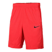Men's Nike Brand logo Printing Moisture Wicking Running Sports Shorts Red 831393-602