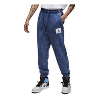 Air Jordan Flight Fleece Washed Pants 'Blue' DR3090-493