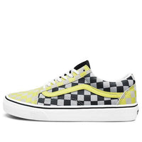 Vans Old Skool Checkerboard Blackyellow VN0A4U3BXF9