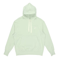 Men's Nike Sportswear French Terry Embroidered Logo Solid Color Green DA0024-017