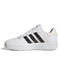 (WMNS) adidas Court Platform Shoes 'White Black' HQ4532