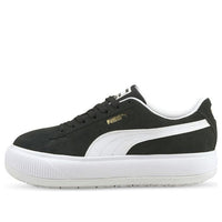 (WMNS) PUMA Suede Mayu 'Black White' 380686-02