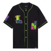 Li-Ning x Steven Harrington Graphic Baseball Shirt 'Black' AFDSC23-1