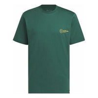 adidas Worldwide Hoops Graphic Tee 'Green' IM4615
