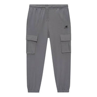 New Balance Logo Print Cargo Pants 'Grey' MLA6N053-GR