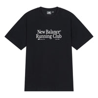 New Balance Running Club Graphic T-shirt 'Black' NEE11251-BK