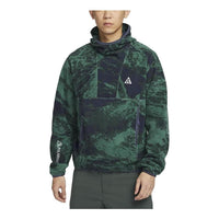 Nike ACG Wolf Tree All Over Print Hoodie Asia Sizing 'Green Blue' FN2454-361