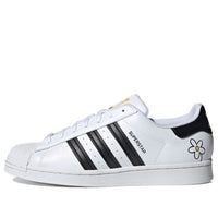 adidas Originals Superstar Shoes 'Cloud White Core Black Hazy Yellow' GW2249