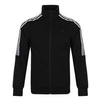 adidas Tt Ft 3S Stand Collar Knit Jacket Black DW4598