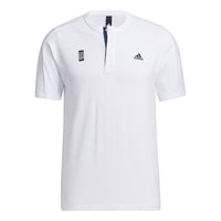 adidas Wj T Henly Sports Casual Short Sleeve White GP1827