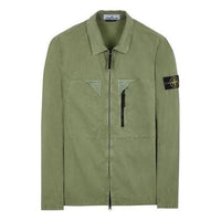 STONE ISLAND Garment-Dyed Jacket 'Sage' 7815106WN-V0155