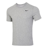 Nike Dri-FIT Sports Training Quick Dry Round Neck Short Sleeve Gray AR6030-063